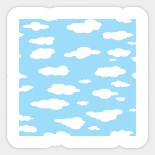 clouds Sticker